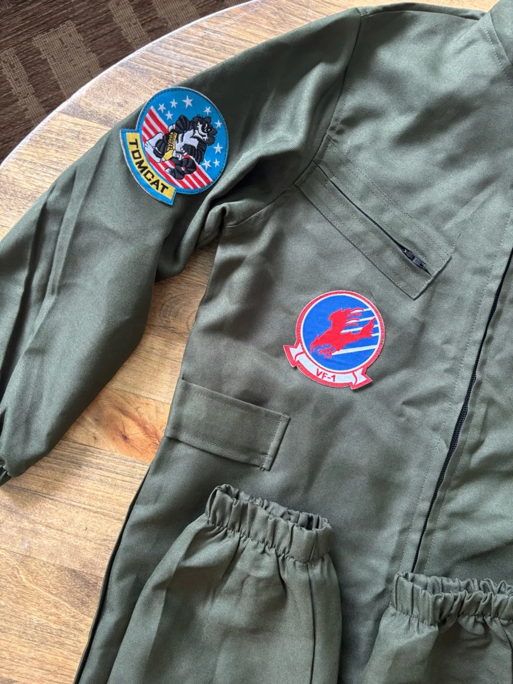 Kids Top Gun Maverick Flight Suit Halloween Costume